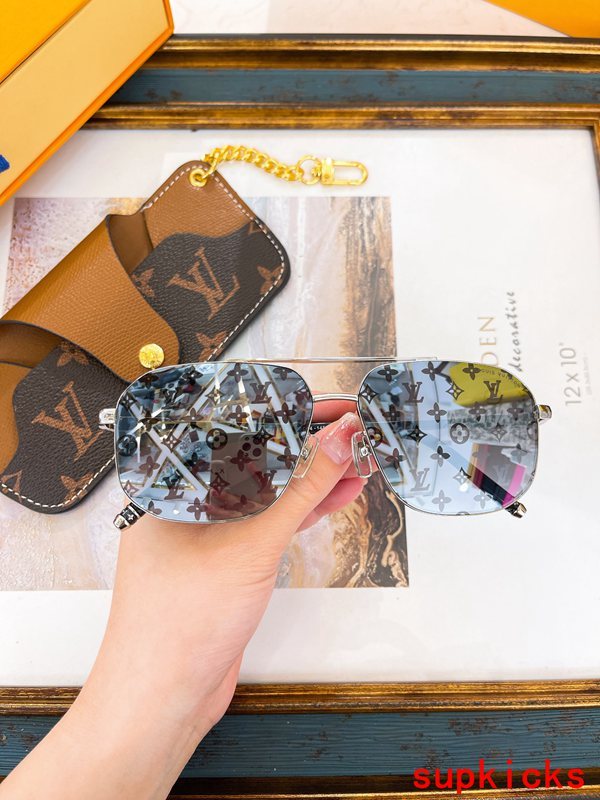 Full view of Louis Vuitton unisex sunglasses