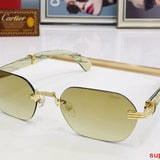 Side view of Cartier unisex sunglasses
