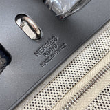 Close-up detail of timeless bag design