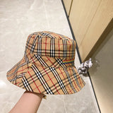 Full view of Burberry unisex cap