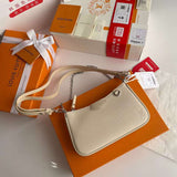 Front view of signature modern women's handbag – women's statement bag