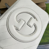 Back view of statement chic women's handbag – women's designer-style accessory