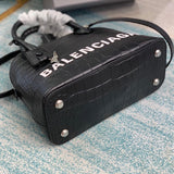 Understated Premium PU Leather Handbag - Smooth Faux-Leather Exterior | Women's Statement Accessory #666 - hardware and detail close-up (image 5) of designer-inspired handbag