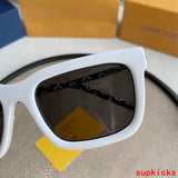 Front view of Louis Vuitton unisex sunglasses