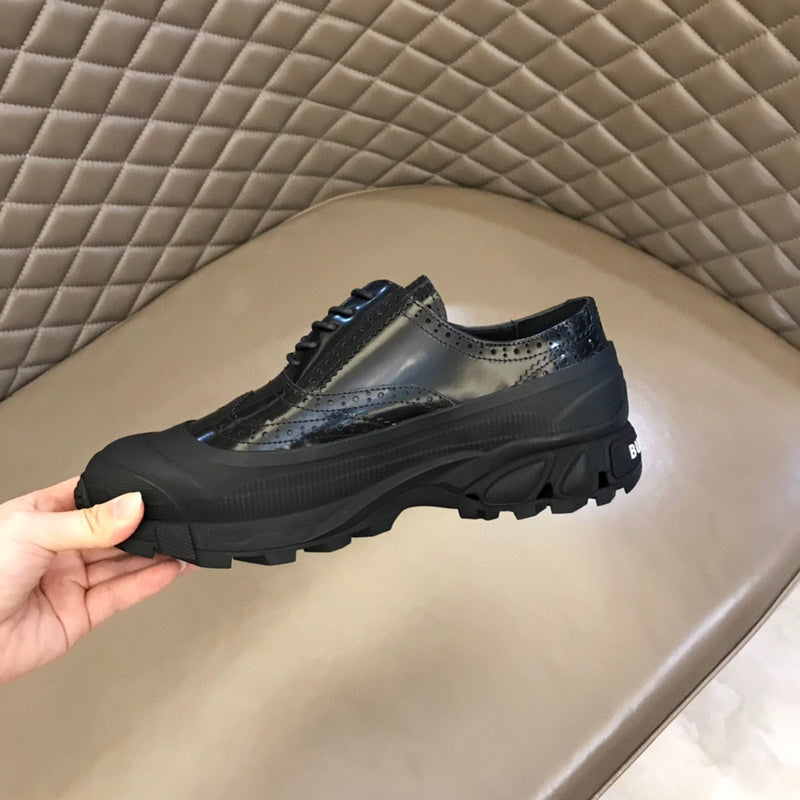 Bold Faux Leather Shoes - Modern Structured Design | Women's Luxury Shoes #1193 - texture close-up (image 9) of designer-inspired shoes