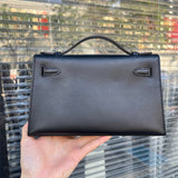 Close-up detail of modernist bag design