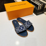 Louis Vuitton shoes Style 235 - close-up of classic monogram styling