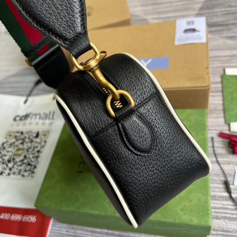 Back view of polished sleek women's handbag – women's luxury accessory