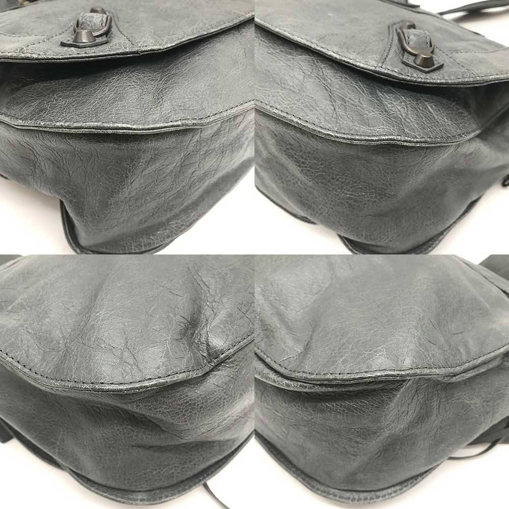 Velventix elegant leather Luxury Bag back view