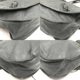 Velventix elegant leather Luxury Bag back view