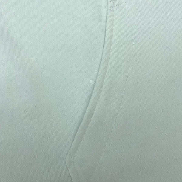 Close-up of Amiri hoodie craftsmanship