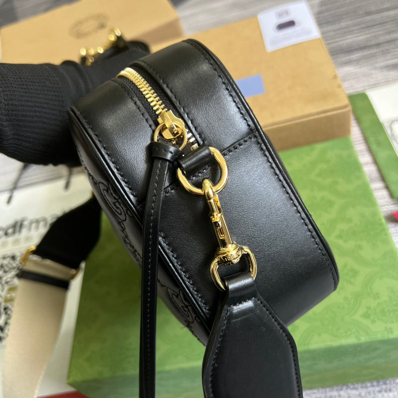 Top view of statement sleek women's handbag – women's luxury accessory