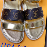 Louis Vuitton luxury shoes close-up — premium authentic designer style