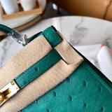 Close-up detail of considered bag design