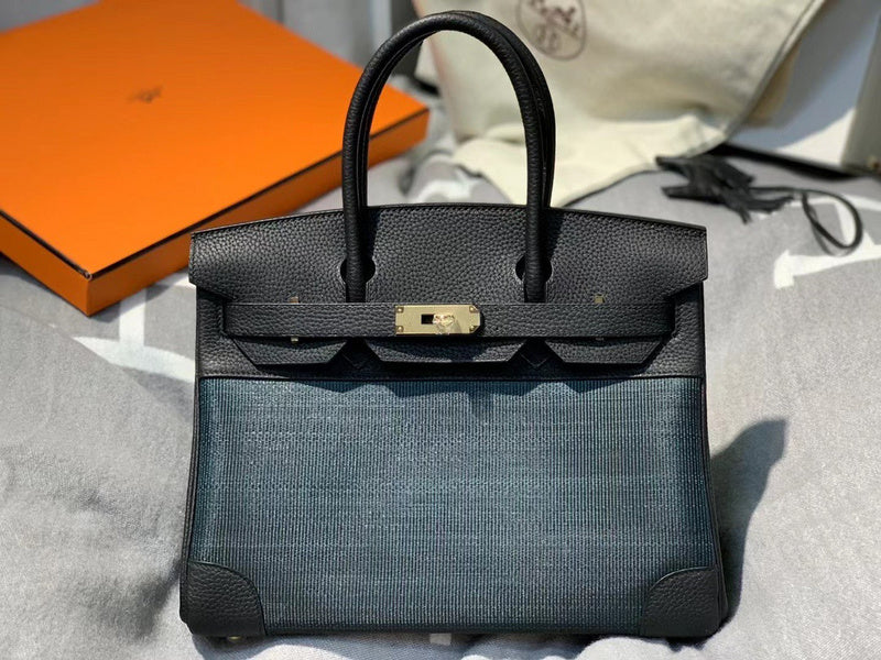 Close-up detail of refined bag design