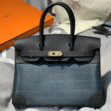 Close-up detail of refined bag design