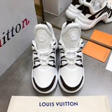 Louis Vuitton Tan Pointed-Toe Stiletto Heels - Angled View