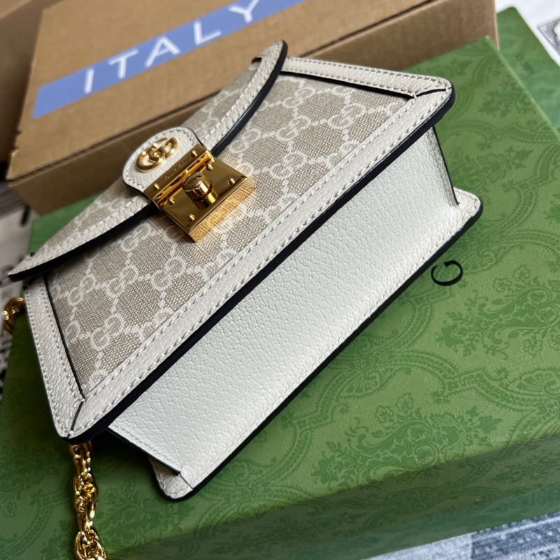 Back view of polished statement women's handbag – women's premium purse