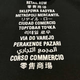 Close-up of Balenciaga designer clothing craftsmanship