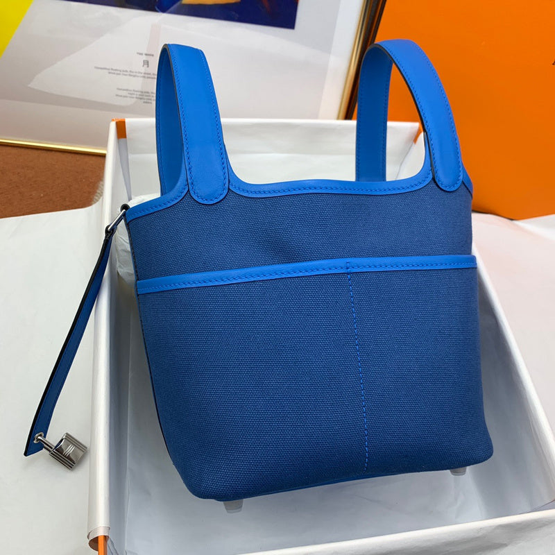 Interior view of elegant premium bag