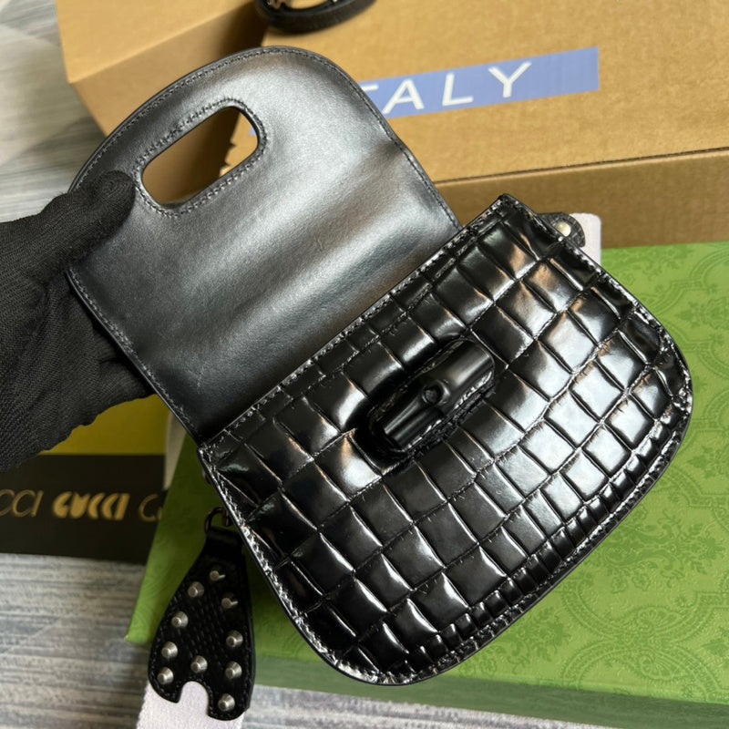 Interior view of everyday-luxe sleek women's handbag – women's luxury accessory