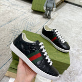 Gucci stone beige luxury sneakers view 5 padded collar comfort
