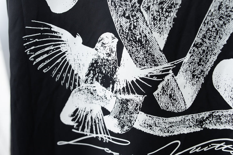 Back view of Louis Vuitton luxury clothing with relaxed-fit cut