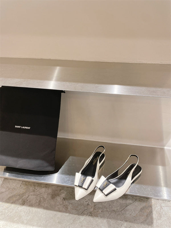 Saint Laurent shoes front view designer style
