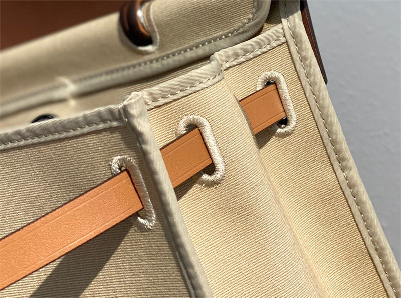Close-up detail of graceful bag design