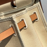 Close-up detail of graceful bag design