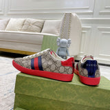 Gucci soft grey luxury sneakers view 7 premium leather build