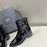 Side profile view of Saint Laurent luxury piece style No.038
