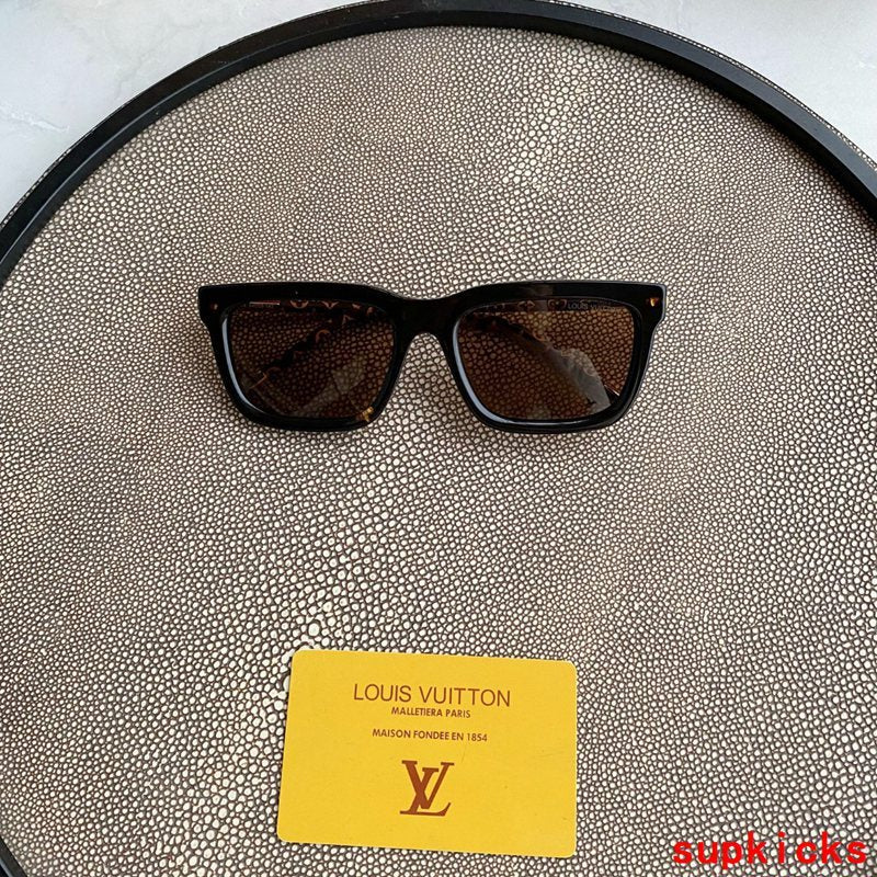 Front view of Louis Vuitton unisex sunglasses