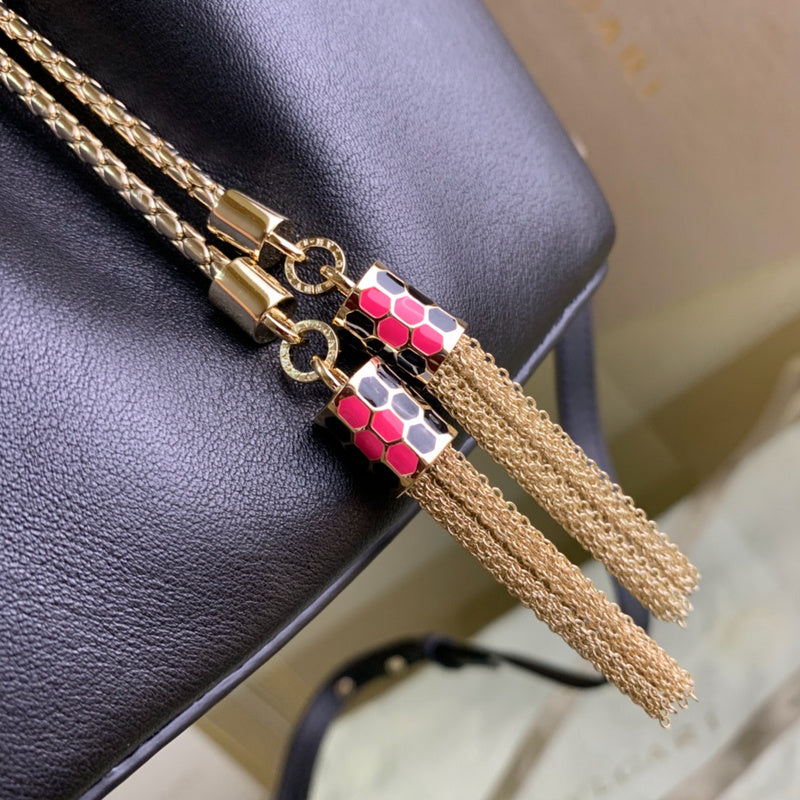 Refined Vegan Leather Handbag - Versatile Everyday Design | Women's Designer-Inspired Purse #1704 - interior view (image 6) of designer-inspired handbag