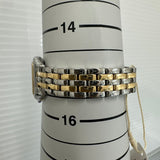 Close-up detail view of Cartier unisex watch