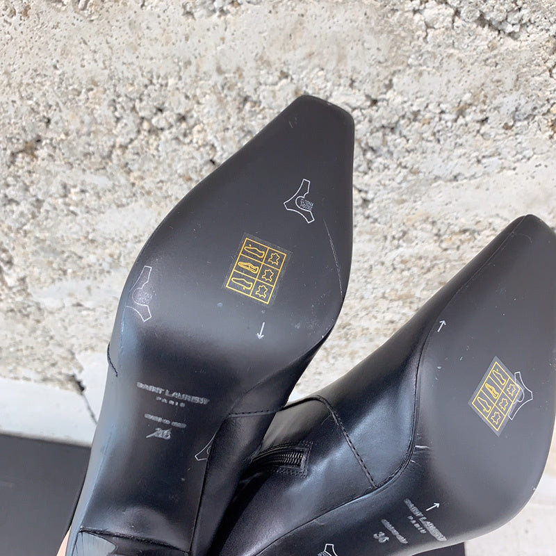 Saint Laurent luxury shoes detail view — premium authentic designer style