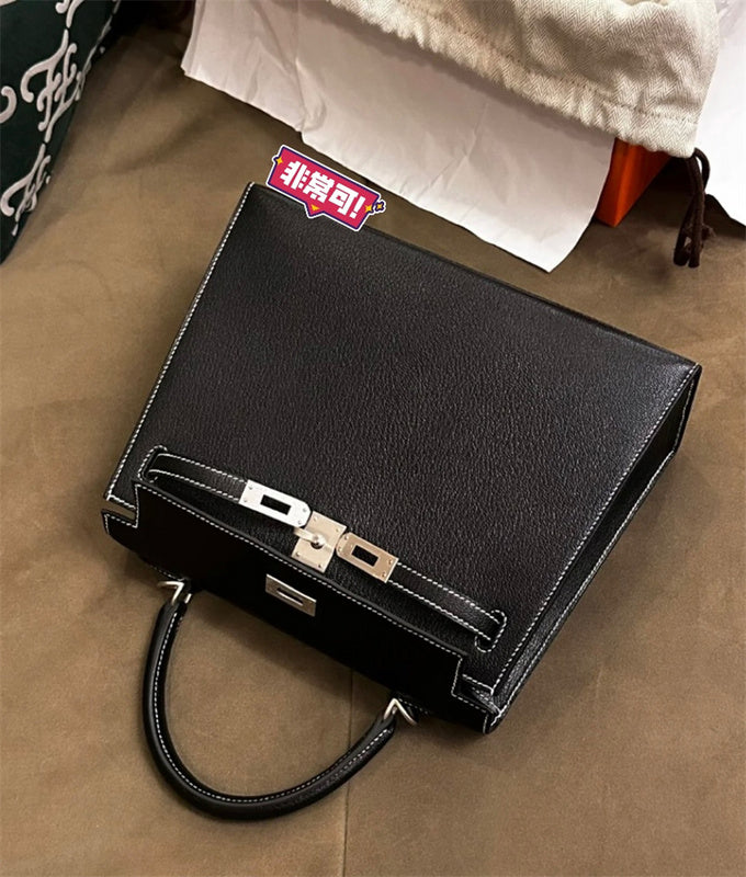  signature satchel detail view showing craftsmanship