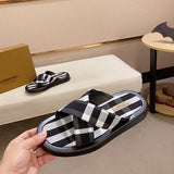 Burberry Nude Slip-On Sneakers - Back View