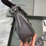 Refined Faux Leather Handbag - Everyday Elegance | Women's Designer-Inspired Purse #367 - back view (image 4) of designer-inspired handbag