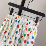 Full styled look of Louis Vuitton cotton t-shirt with label-forward styling