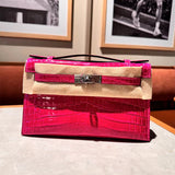 Interior view of elegant premium bag