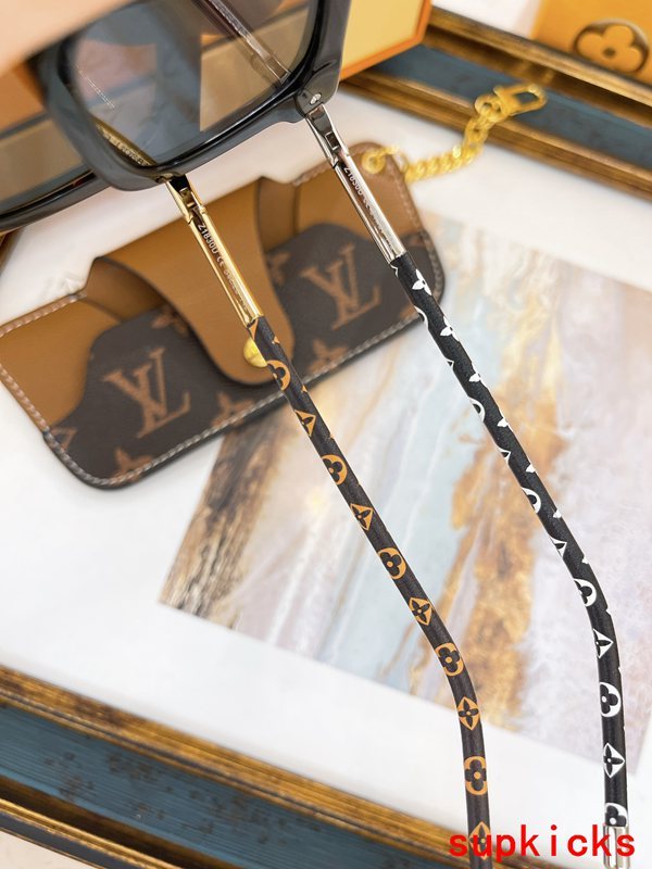 Front view of Louis Vuitton unisex sunglasses