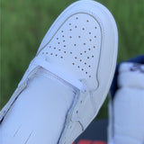 Nike soft grey luxury sneakers view 15 chunky sole construction