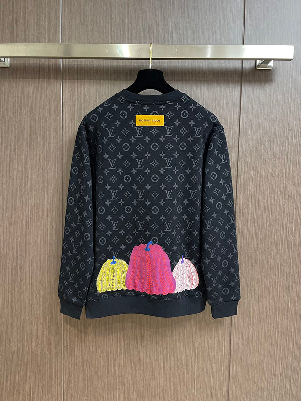Side profile of Louis Vuitton luxury clothing with relaxed-fit cut