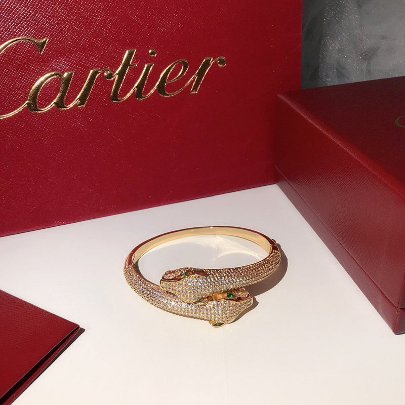 Side view of Cartier unisex jewelry piece