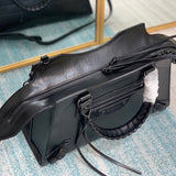 Sophisticated Premium PU Leather Handbag - Premium Craftsmanship Detailing | Women's Premium Handbag #670 - alternate angle view (image 8) of designer-inspired handbag