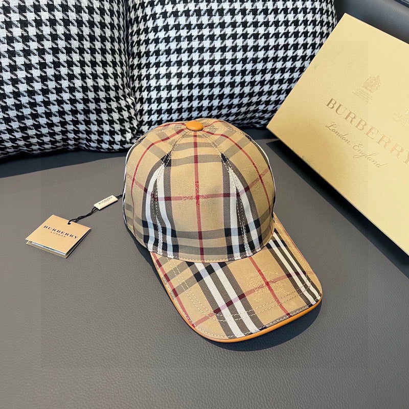 Lifestyle view of Burberry unisex cap