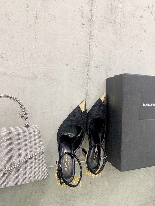 Saint Laurent shoes styled look premium fashion