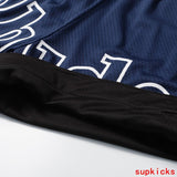 Front view of Rhude luxury clothing with logo-detail design