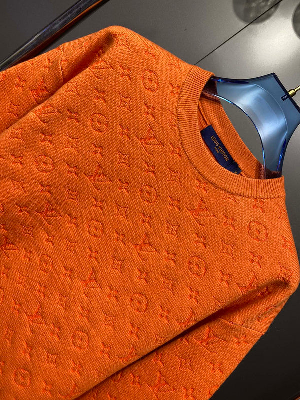 Full styled look of Louis Vuitton luxury clothing with streetwear-inspired cut